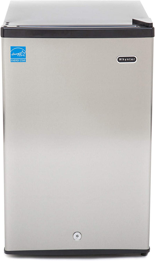 CUF-301SS Energy Star 3.0 Cubic Feet Upright Freezer, 3, Stainless Steel